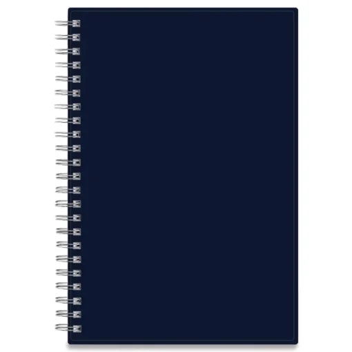 Best 8 in.x 5 in. 12-Month (Jan to Dec): 2026 Passages Weekly/Monthly Planner - Navy Cover Paper & Printables