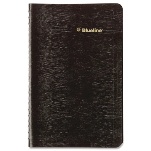 Online 12-Month (Jan to Dec): 2026 8 in. x 5 in. Plan and Link Weekly Planner - Black Cover Calendars & Planners