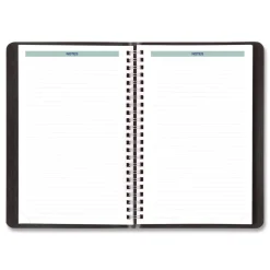 Online 12-Month (Jan to Dec): 2026 8 in. x 5 in. Plan and Link Weekly Planner - Black Cover Calendars & Planners