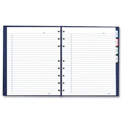 Discount NotePro 9.25 in. x 7.25 in. Sheets Medium/College Rule 1-Subject Notebook - Indigo Blue Cover Paper & Printables