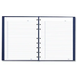 Discount NotePro 9.25 in. x 7.25 in. Sheets Medium/College Rule 1-Subject Notebook - Indigo Blue Cover Paper & Printables