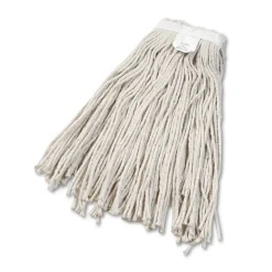Discount #24 Cut-End Cotton Wet Mop Head - White Cleaning & Janitorial Supplies