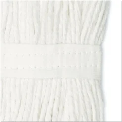 Clearance #20 Cut-End Cotton Wet Mop Head - White Cleaning & Janitorial Supplies