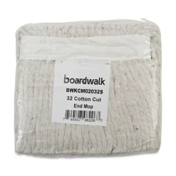 #32 Cut-End Cotton Mop Head - White (12/Carton) Cleaning & Janitorial Supplies
