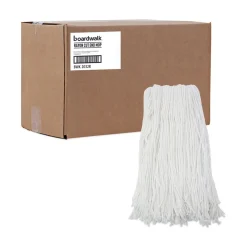 New #32 Cut-End Rayon Wet Mop Head - White (12/Carton) Cleaning & Janitorial Supplies