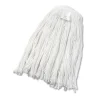 #24 Cut-End Rayon Wet Mop Head - White (12/Carton) Cleaning & Janitorial Supplies