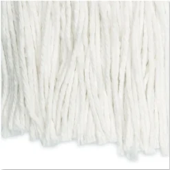 #24 Cut-End Rayon Wet Mop Head - White (12/Carton) Cleaning & Janitorial Supplies