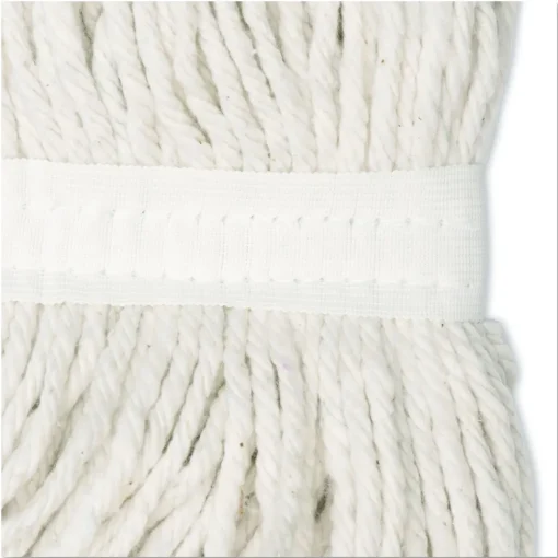 #24 Cut-End Rayon Wet Mop Head - White (12/Carton) Cleaning & Janitorial Supplies