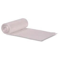 Sale 16 Gallon 0.5 mil 24 in. x 32 in. Perforated Roll Low-Density Waste Can Liners - Clear (500/Carton) Trash & Waste Bins