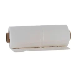Clearance 60 Gallon 2.7 mil 38 in. x 63 in. Industrial Drum Liners Rolls - Clear (50/Carton) Trash & Waste Bins