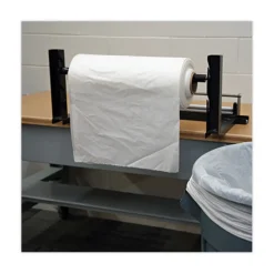 Clearance 60 Gallon 2.7 mil 38 in. x 63 in. Industrial Drum Liners Rolls - Clear (50/Carton) Trash & Waste Bins