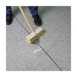 Sale 10 in. Brush 2 in. Cream Polypropylene Bristles Deck Brush Head Cleaning & Janitorial Supplies