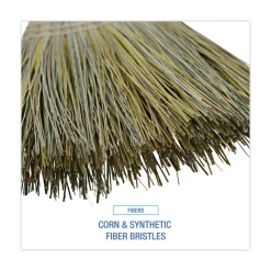 Discount 60 in. Corn/Synthetic Fiber Bristle Broom - Gray/Natural (6/Carton) Cleaning & Janitorial Supplies