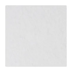 Online 17 in. Diameter Polishing Floor Pads - White (5/Carton) Cleaning & Janitorial Supplies