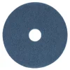 Hot 13 in. Diameter Scrubbing Floor Pads - Blue (5/Carton) Cleaning & Janitorial Supplies