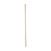 Sale 1.13 in. Diameter x 60 in. Handle Length Metal Tip Threaded Hardwood Broom Handle - Natural Cleaning & Janitorial Supplies