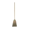 Best 55 in. Overall Length Parlor Broom with Corn Fiber Bristles - Natural Cleaning & Janitorial Supplies