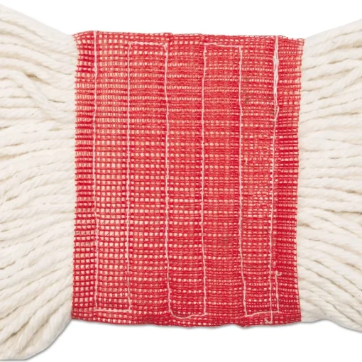 Online 5 in. Super Loop Cotton/Synthetic Fiber Wet Mop Head - Large, White (12/Carton) Cleaning & Janitorial Supplies