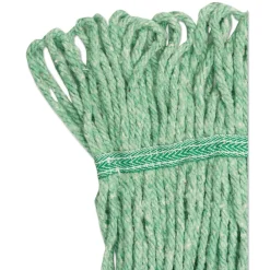 Best 5 in. Super Loop Cotton/Synthetic Fiber Wet Mop Head - Medium, Green (12/Carton) Cleaning & Janitorial Supplies