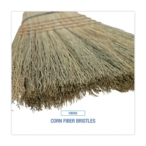 Best 56 in. Warehouse Broom with Corn Fiber Bristles - Natural Cleaning & Janitorial Supplies