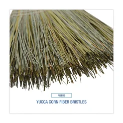 New 56 in. Warehouse Broom with Yucca/Corn Fiber Bristles - Natural Cleaning & Janitorial Supplies