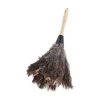 Discount 6 in. Wood Handle Professional Ostrich Feather Duster Cleaning & Janitorial Supplies