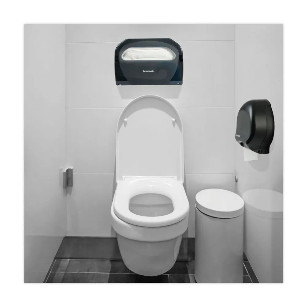 Outlet 3.2 in. x 525 ft. 2 Ply Septic Safe Jumbo Roll Bathroom Tissue - White (12/Carton) Paper & Dispensers