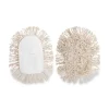 Hot 17.5 in. x 13.5 in. Cotton Wedge Dust Mop Head - White Cleaning & Janitorial Supplies