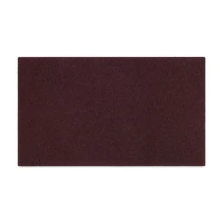 Hot 28 in. x 14 in. Deep Scrub Pads - Maroon (10/Carton) Cleaning & Janitorial Supplies