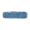 Best 36 in. x 5 in. Looped-End Cotton/ Synthetic Blend Dust Mop Head - Blue Cleaning & Janitorial Supplies