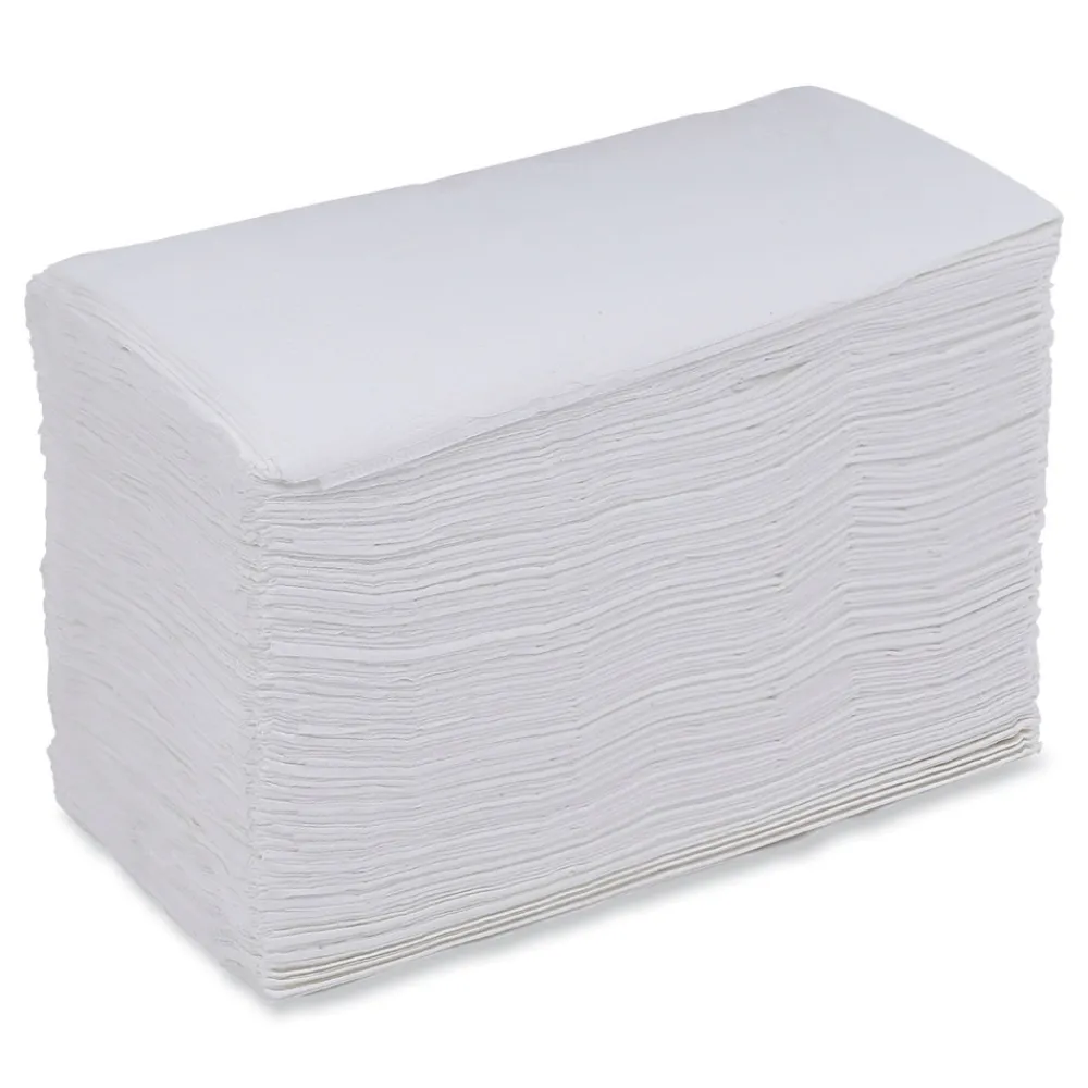 Outlet 17 in. x 15 in. 2-Ply Dinner Napkin - White (3000/Carton) Paper & Dispensers