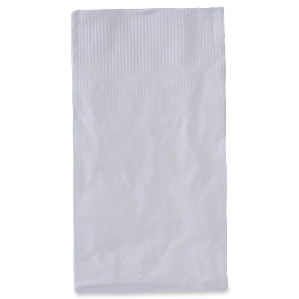 Outlet 17 in. x 15 in. 2-Ply Dinner Napkin - White (3000/Carton) Paper & Dispensers
