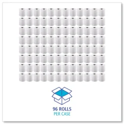 Discount 4.5 in. x 4.5 in. 2-Ply Septic Safe Toilet Tissue - White (96/Carton) Cleaning & Janitorial Supplies