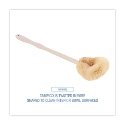 Discount 5 in. x 4-1/2 in. Tampico Toilet Bowl Brush Cleaning & Janitorial Supplies