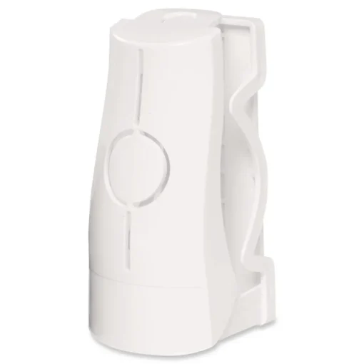 2.62 in. x 2.75 in. x 5.5 in. Solid Air Freshener Dispenser - White Cleaning & Janitorial Supplies