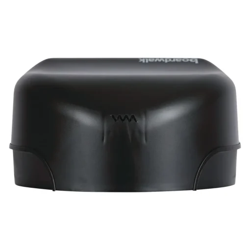 Hot 11 in. x 6.25 in. x 12.25 in. Single Jumbo Toilet Tissue Dispenser - Black Paper & Dispensers