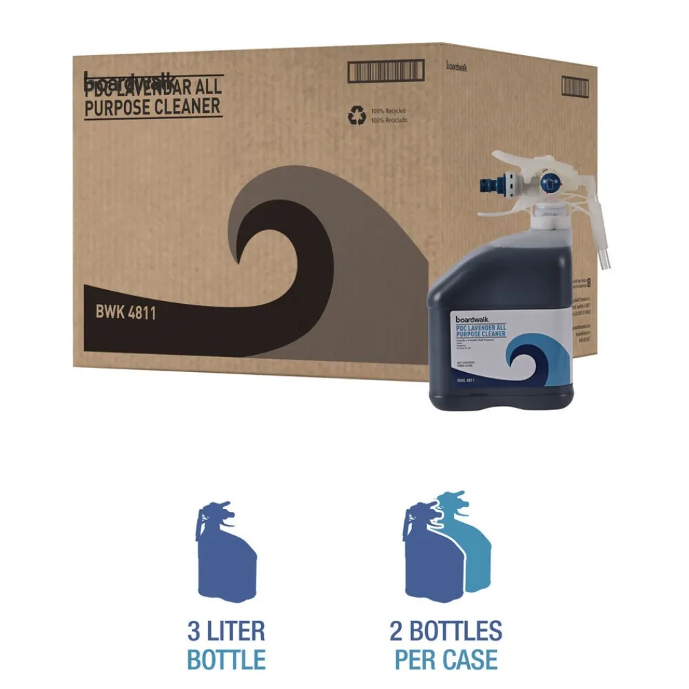 Clearance 3 L Bottle PDC All Purpose Cleaner - Lavender Scent (2/Carton) Cleaning & Janitorial Supplies