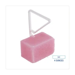 Sale 4 oz. Cherry Scent Toilet Bowl Para Deodorizer Block - Pink (12/Box) Odor Control
