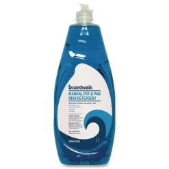 Clearance 38 oz Manual Pot and Pan Dish Detergent - Fresh Breeze Scent (8/Carton) Cleaning & Janitorial Supplies