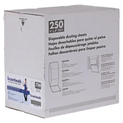 Hot 250 Sheets/Roll TrapEze 8 in. x 125 ft. Disposable Dusting Sheets - White Cleaning & Janitorial Supplies