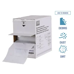 Hot 250 Sheets/Roll TrapEze 8 in. x 125 ft. Disposable Dusting Sheets - White Cleaning & Janitorial Supplies