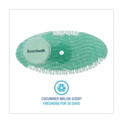 Clearance 60/Box Cucumber Melon Curve Air Freshener - Green Odor Control