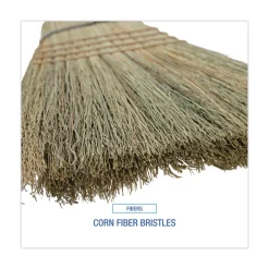 Hot BWK932CCT 12/Carton 56 in. Warehouse Broom, Corn Fiber Bristles - Natural Cleaning & Janitorial Supplies