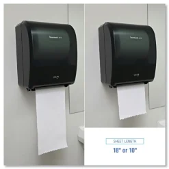 New BWK33GREEN 12.31 in. x 9.31 in. x 15.94 in. Xtra Electronic Hand Towel Dispenser - Black (1-Carton) Paper & Dispensers