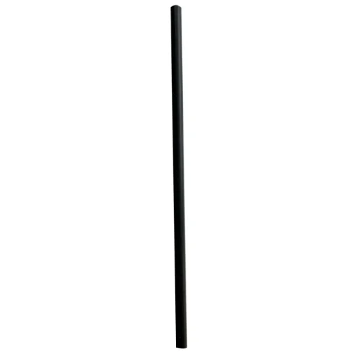 New BWKJSTUW775BK 7.75 in. Polypropylene Jumbo Straws - Black (12500/Carton) Tabletop And Serveware