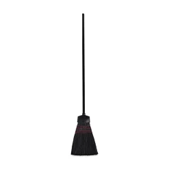 BWK916P 54 in. Wood Handle Maid Broom with Plastic Bristles (1 Dozen) Cleaning & Janitorial Supplies