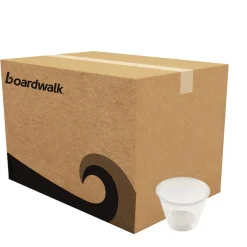 Online BWKPRTN55TS 5.5 oz Plastic Souffle/Portion Cups - Translucent (2500/Carton) Tabletop And Serveware
