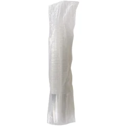 Clearance BWKTRANSCUP20CT 20 oz. Translucent Plastic Cold Cups - Clear (1000/Carton) Tabletop And Serveware