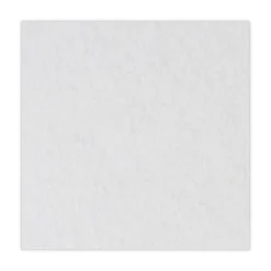 Best BWK4012WHI 12 in. Diameter Polishing Floor Pads - White (5/Carton) Cleaning & Janitorial Supplies