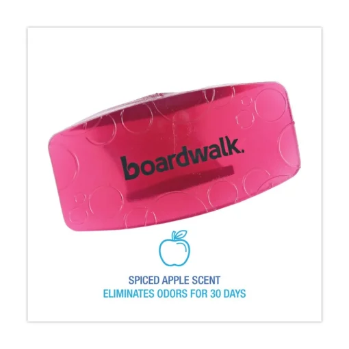 Outlet 72/Carton Apple Scent Bowl Clip - Red Odor Control